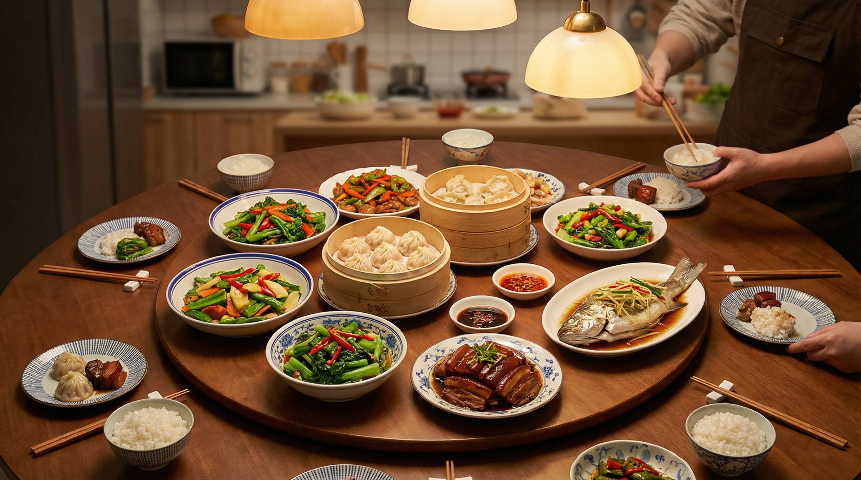 糖心Vlog美食视频演示：周末家庭聚餐